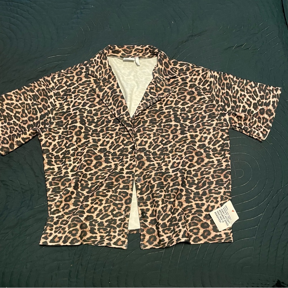 NWT* ASOS Leopard Print Top
